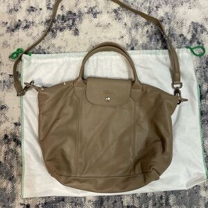 Longchamp Leather Satchel No long strap